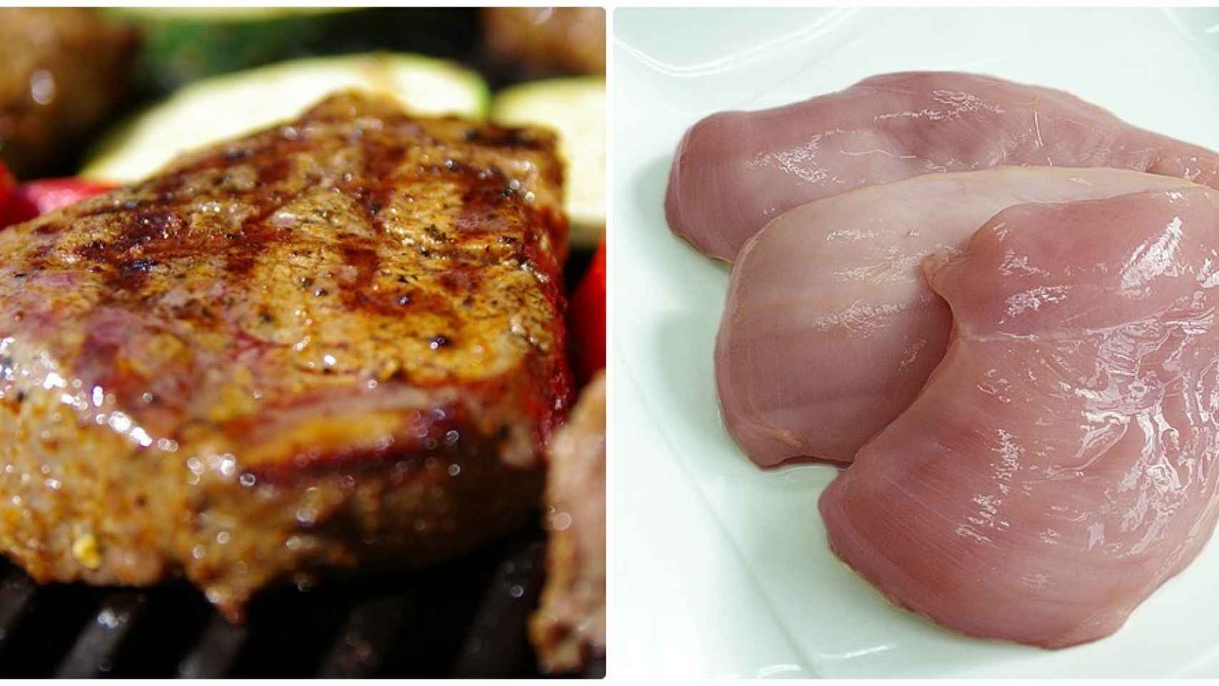 Carne roja y carne blanca, ¿cuáles diferencias?