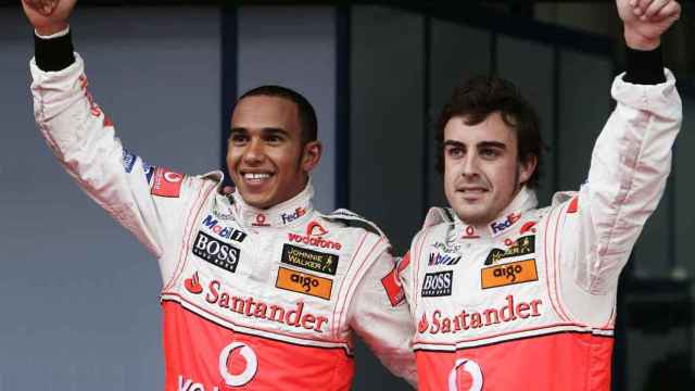Alonso y Hamilton