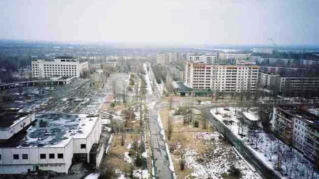 Ciudad de Prípiat, donde residían los trabajadores de Chernóbil.