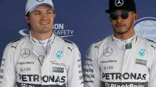 Rosberg y Hamilton. / Reuters