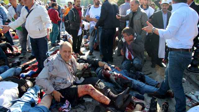 Heridos en los atentados de Turquía / Reuters