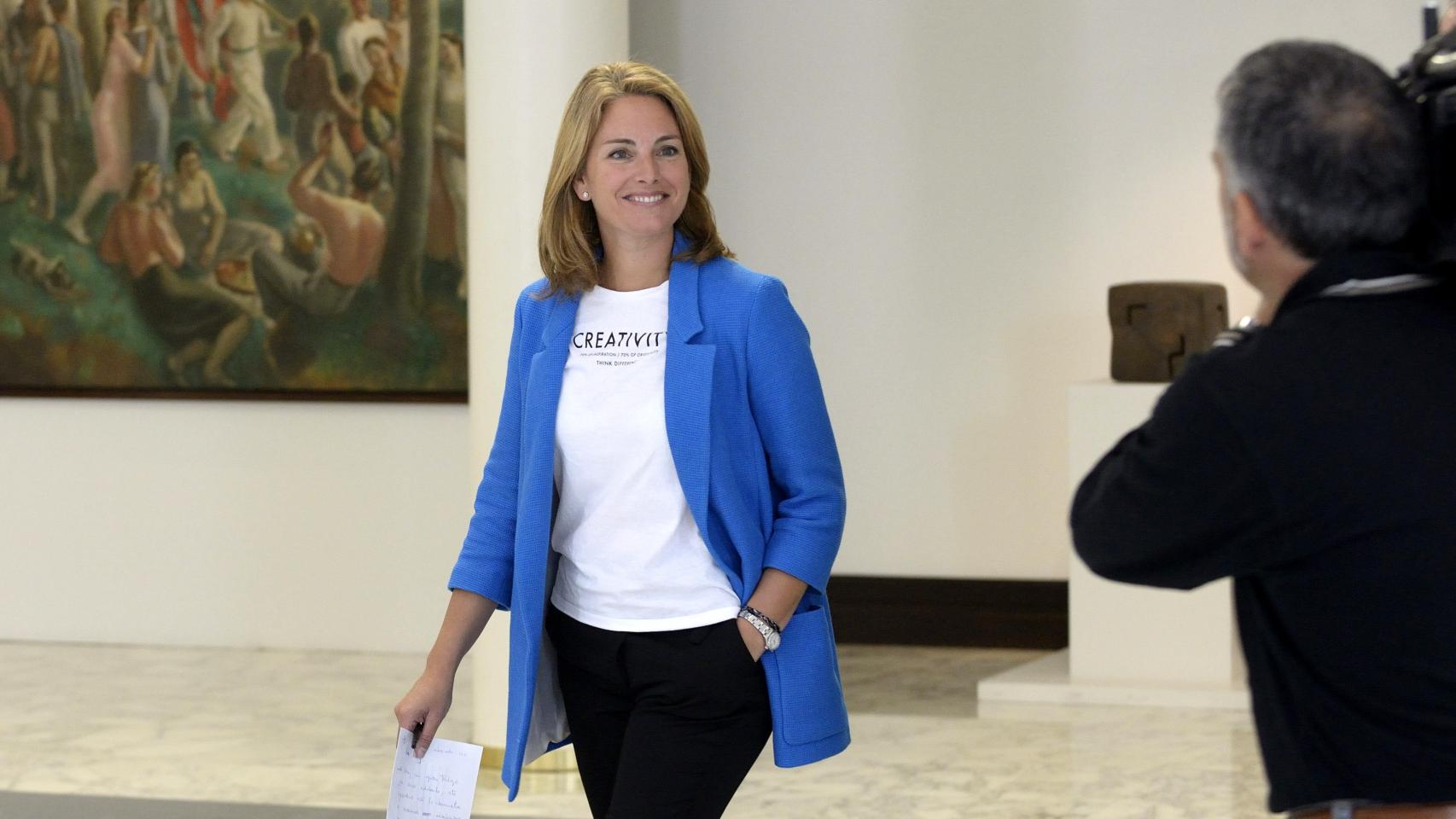 La líder del PP vasco, Arantza Quiroga, sigue sin dar señales de vida.
