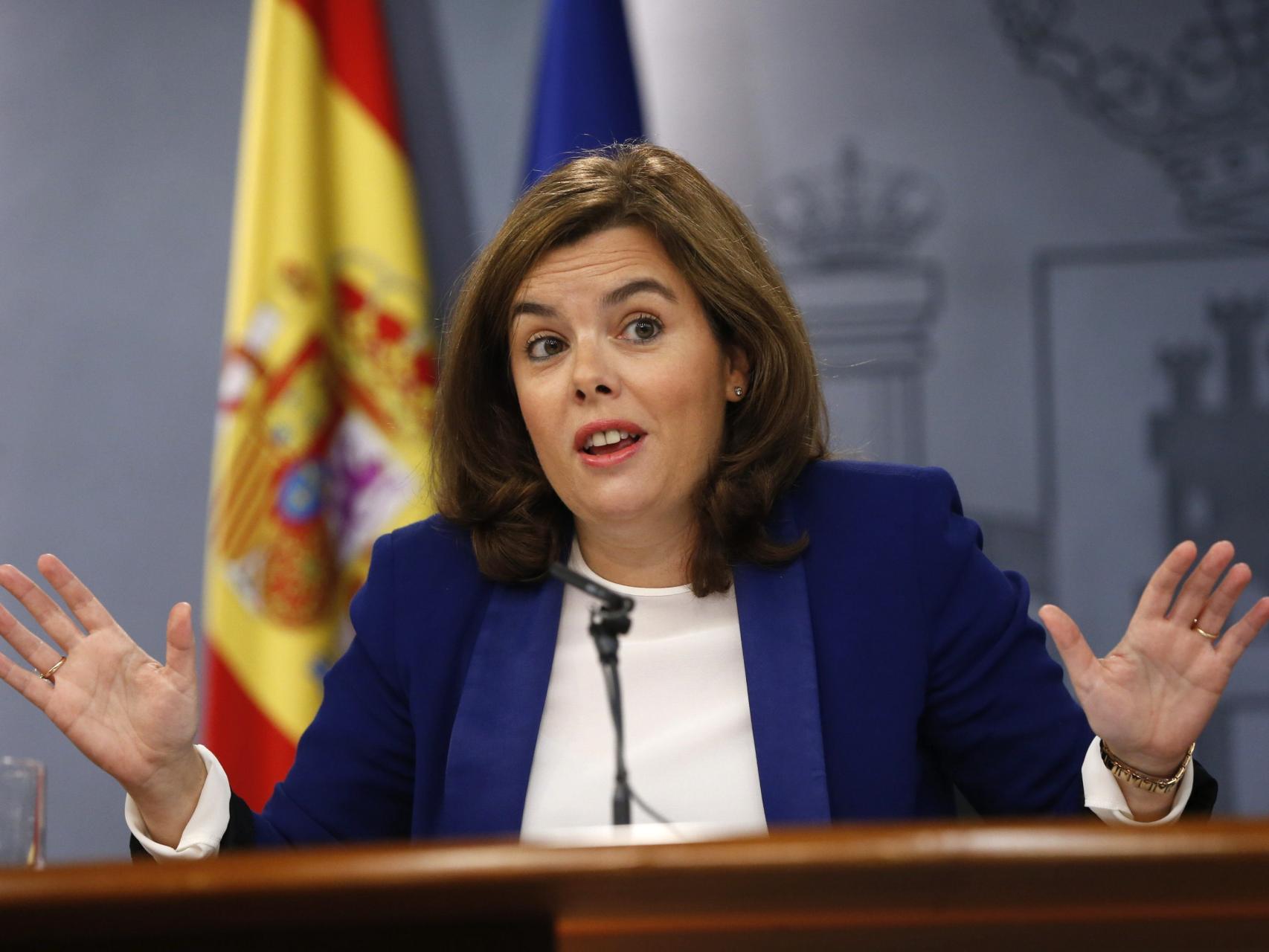 La vicepresidenta, la mejor posicionada para tomar el relevo a Rajoy.