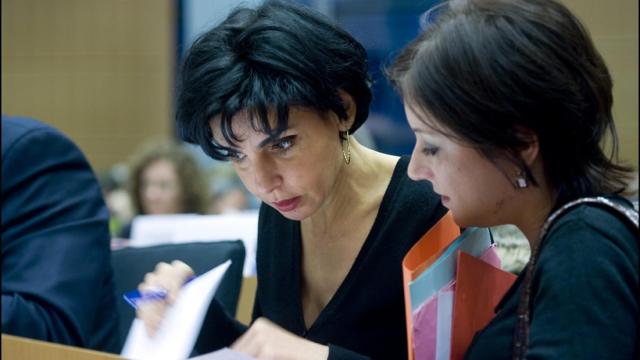 Rachida Dati, hoy eurodiputada, en una imagen en Bruselas.