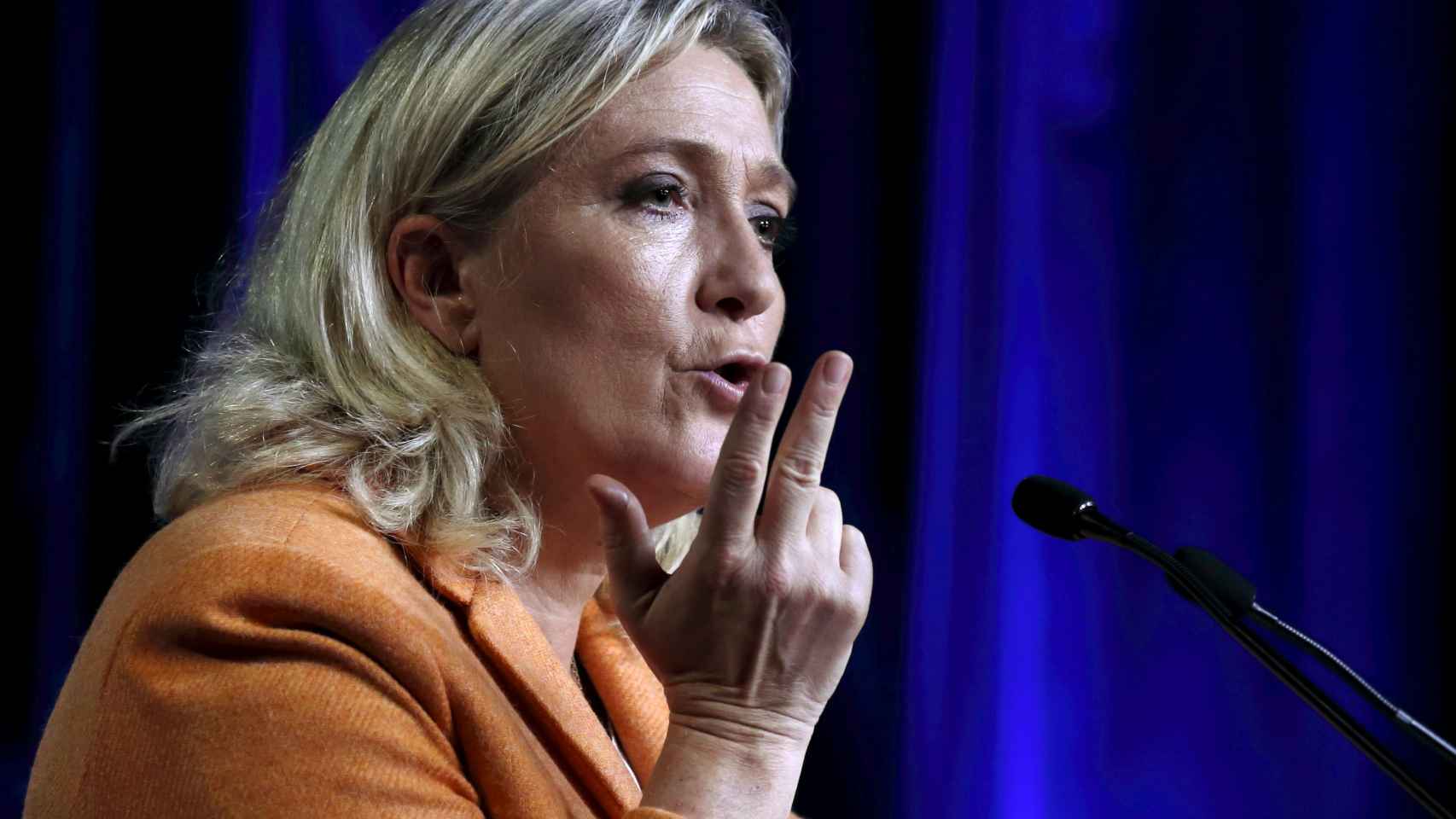 La líder del Frente Nacional galo, Marine Le Pen.