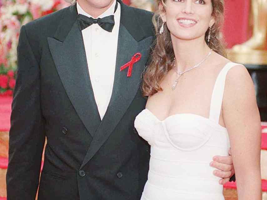 Richard Gere y Cindy Crawford cuando eran marido y mujer