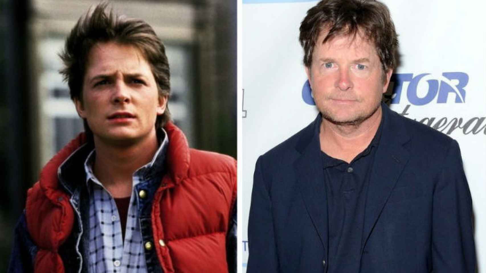 Michael J. Fox antes y ahora