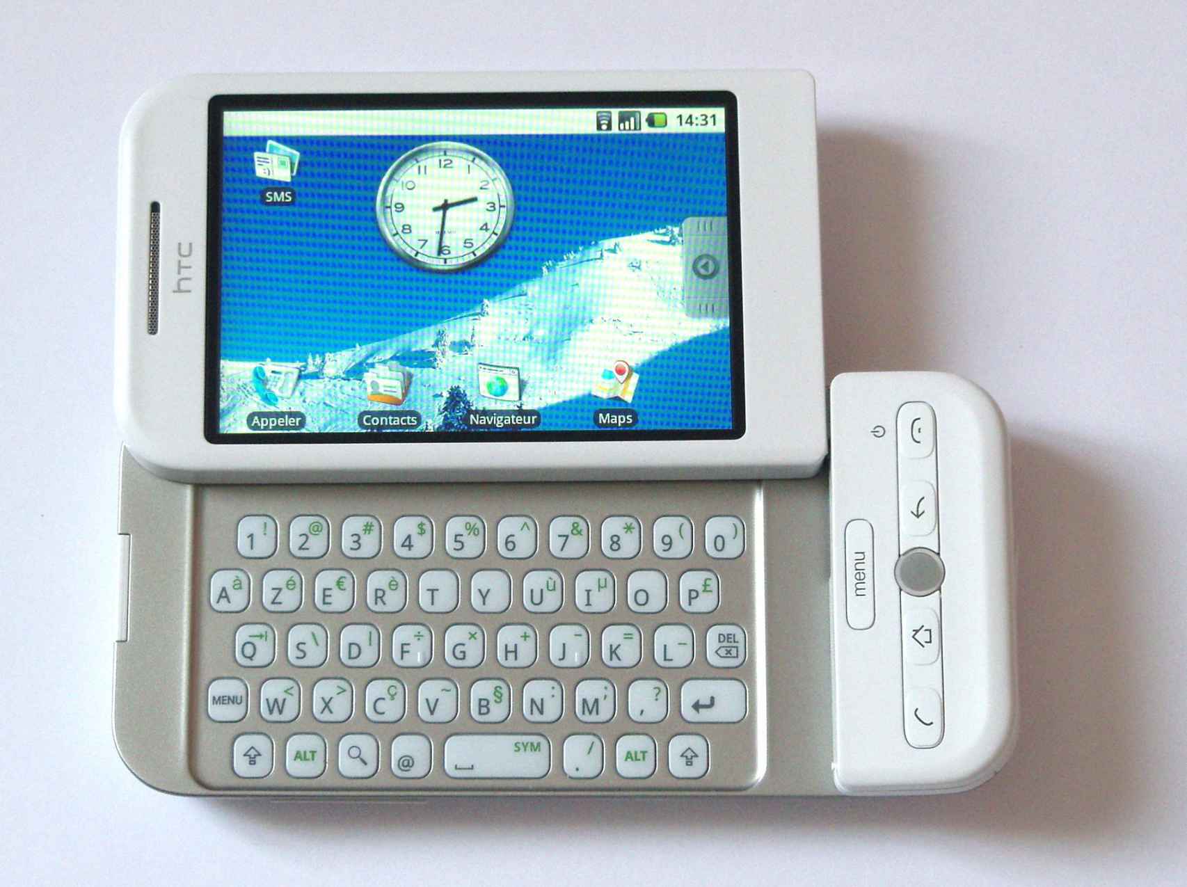 Así era el HTC Dream, se cumplen 7 años del primer Android
