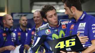 Valentino Rossi tras el MotoGP de Sepang / Reuters
