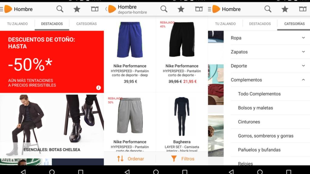 Zalando, la aplicación más para comprar ropa desde tu móvil
