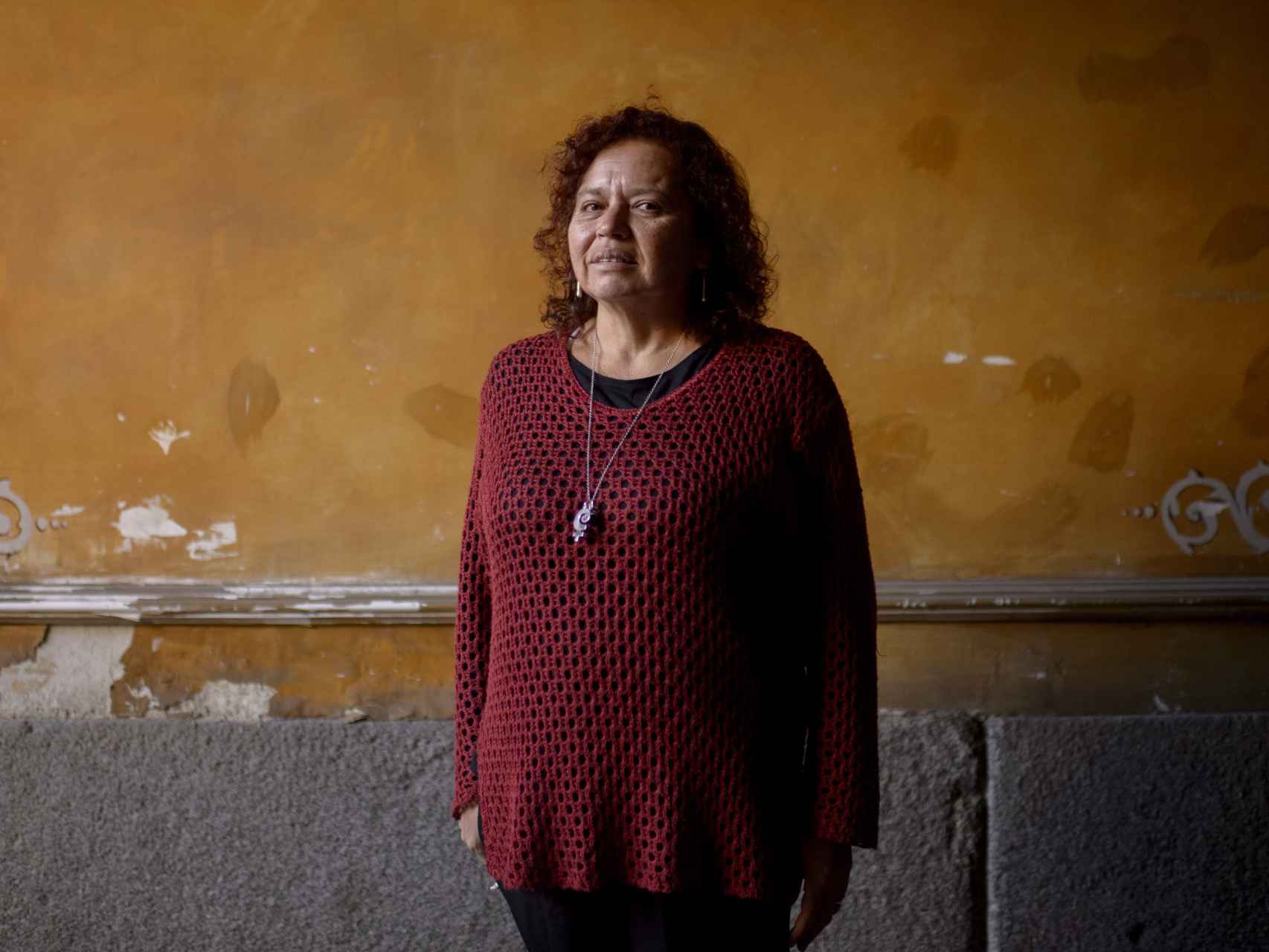 La activista Morena Herrera en Madrid. / Dani Pozo