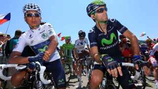 Valverde con Nairo Quintana / Doug Pensinger / Getty Images