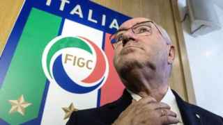 Carlo Tavecchio, presidente de la Federación Italiana de fútbol. / EFE