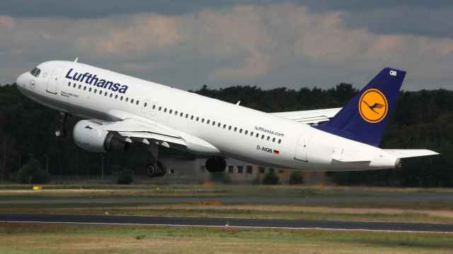 Imagen de archivo de un avión de Lufthansa.