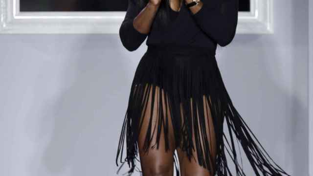 Serena Williams en el desfile de su marca en Nueva York