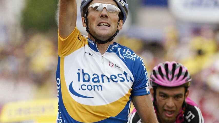 Lastras, en el Tour de Francia de 2003.