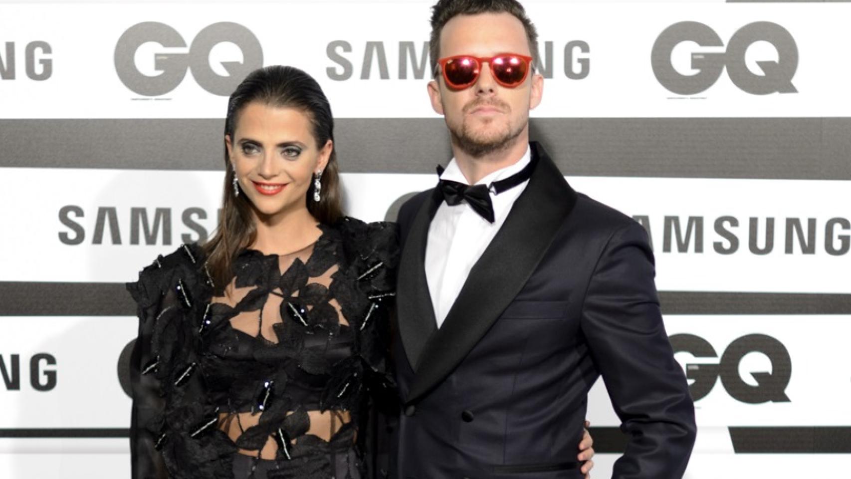 Macarena Gómez y su marido Aldo Comas en la Fiesta GQ