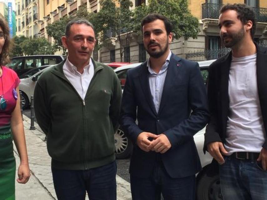 Alberto Garzón y Alberto Sotillos. / Efe