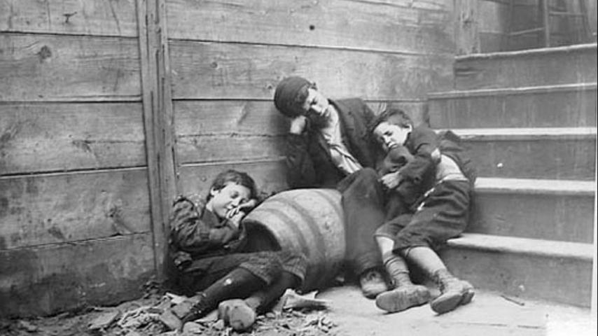 Imagen de la serie Así vive la otra mitad, de Jacob Riis