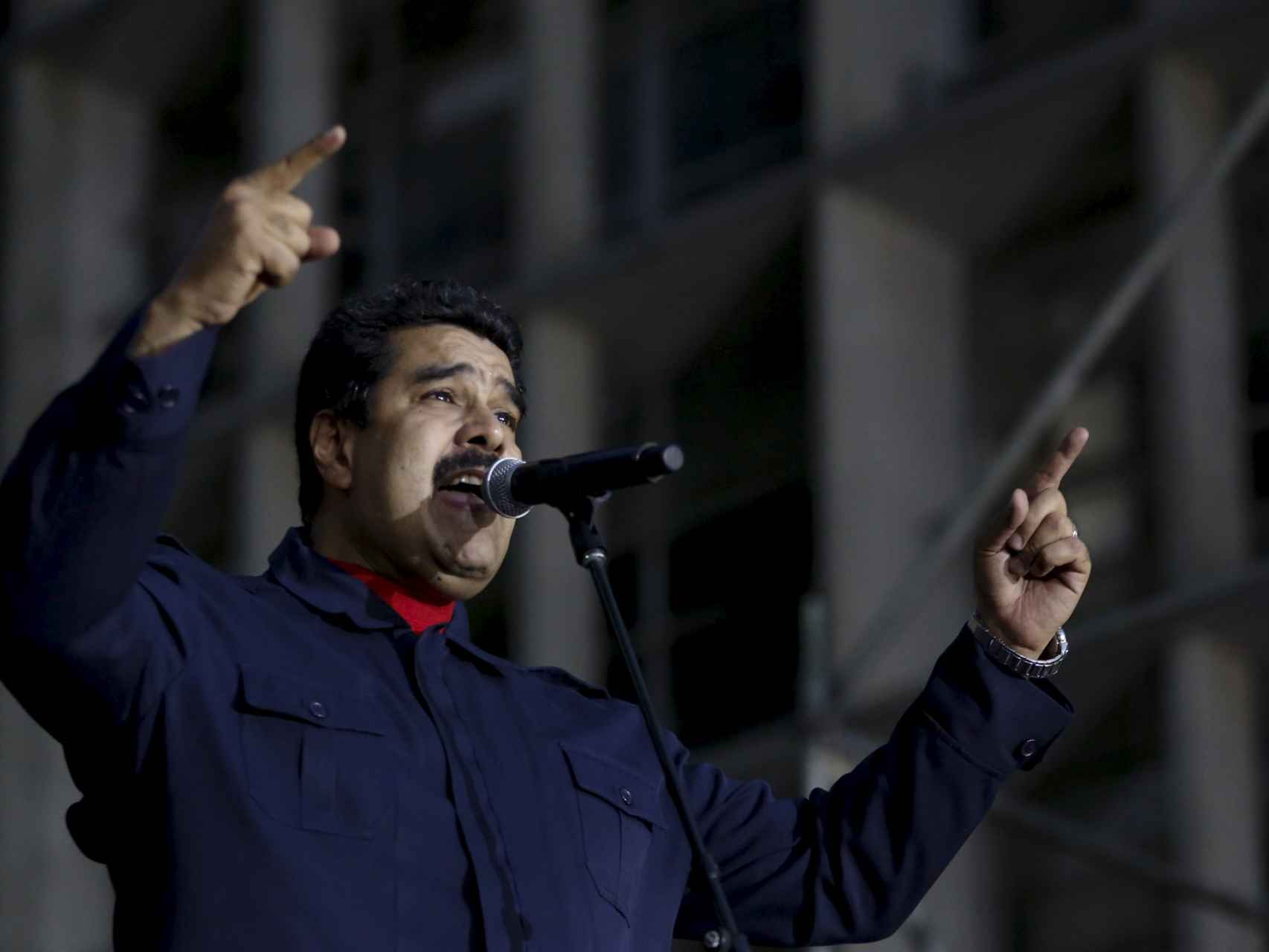 Nicolás Maduro durante un discurso en Caracas el pasado 26 de octubre