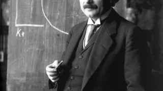 Un joven Einstein en 1921.