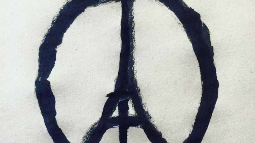 Paz, amor y Eiffel: así creó Jean Jullien el símbolo para París