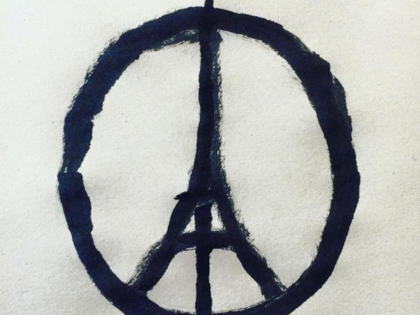 Paz, amor y Eiffel: así creó Jean Jullien el símbolo para París