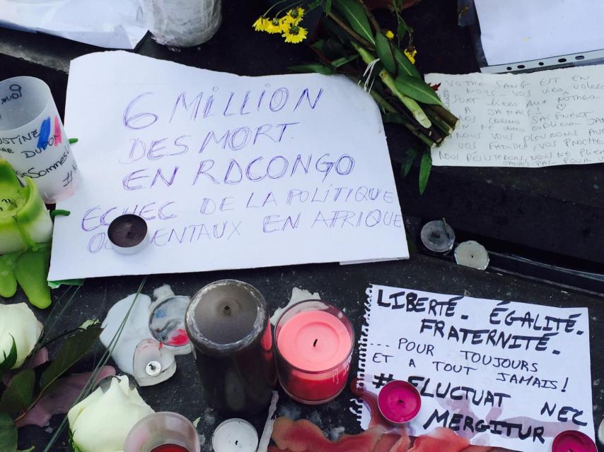 Sobre el Congo.
