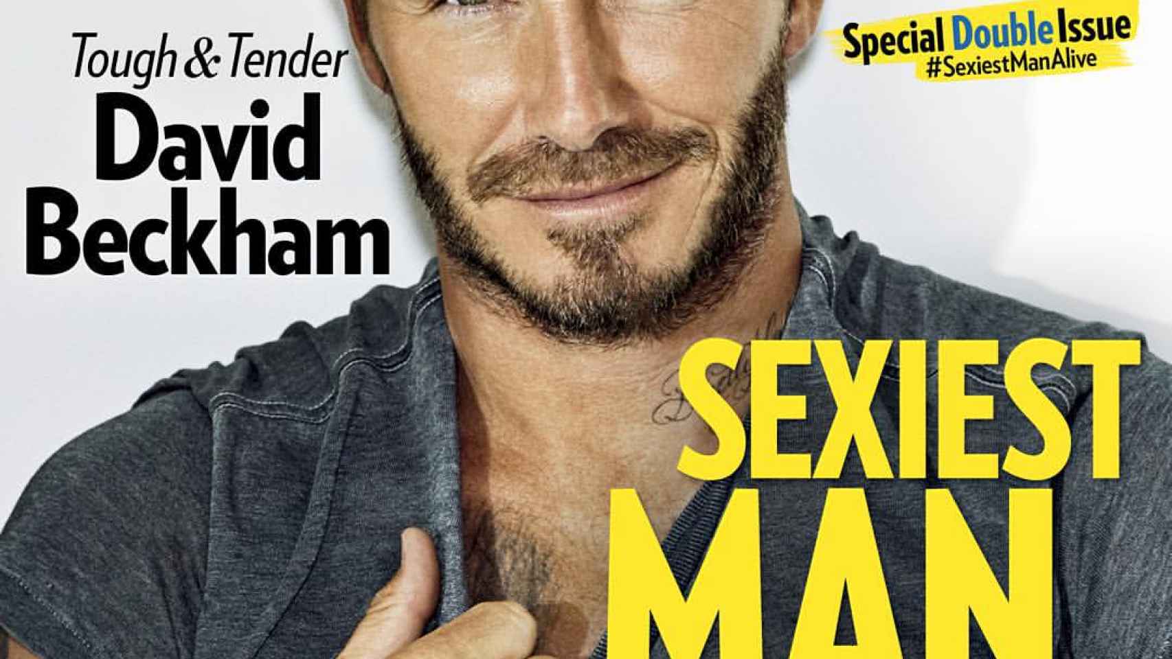 David Beckham considerado el hombre más sexy del mundo