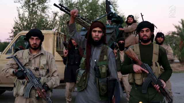 Imagen tomada de un vídeo del grupo terrorista Estado Islámico.