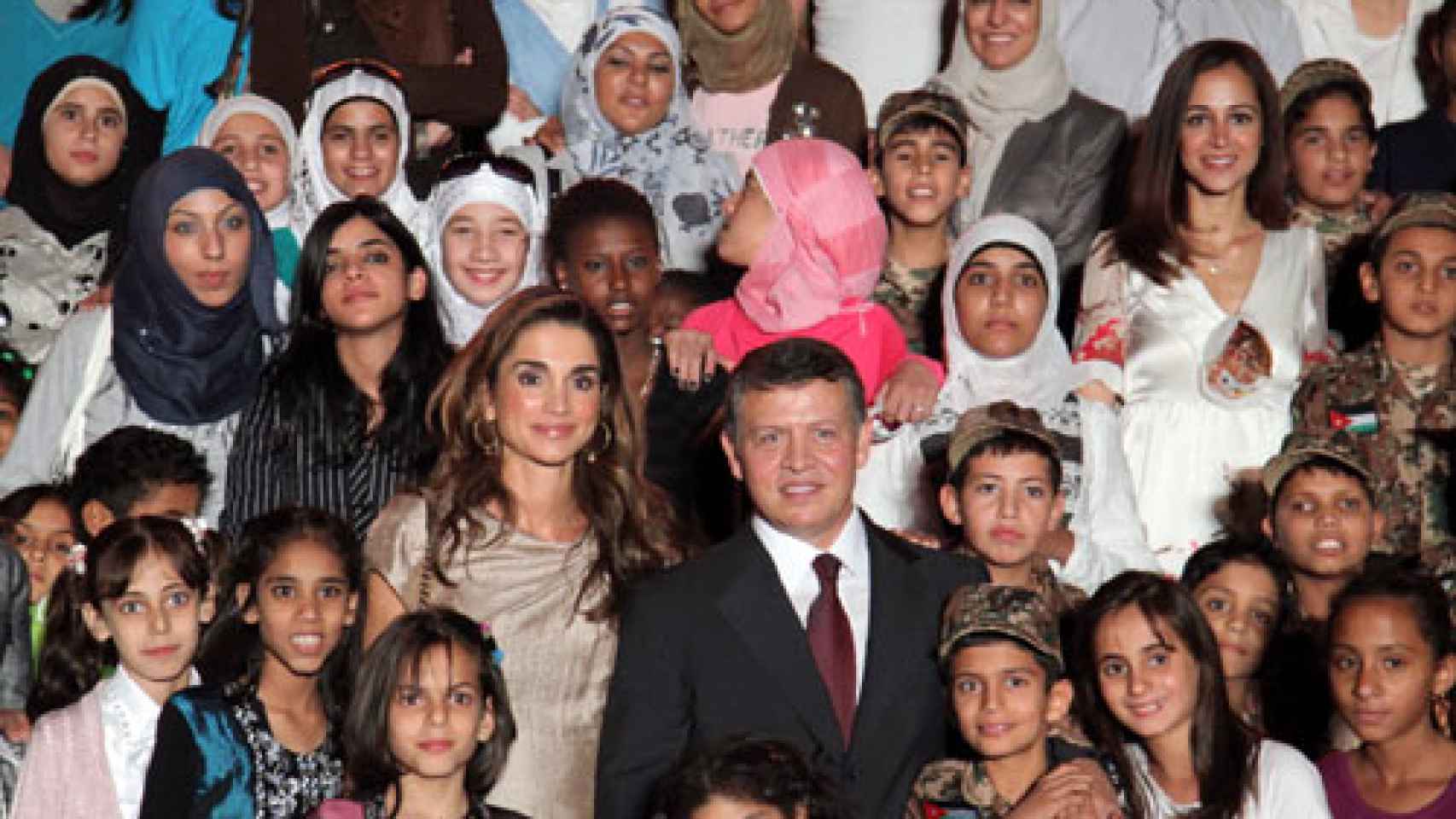 Rania de Jordania es muy activa en la lucha por los derechos de los niños