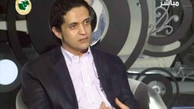 Ashraf Fayadh en una entrevista.