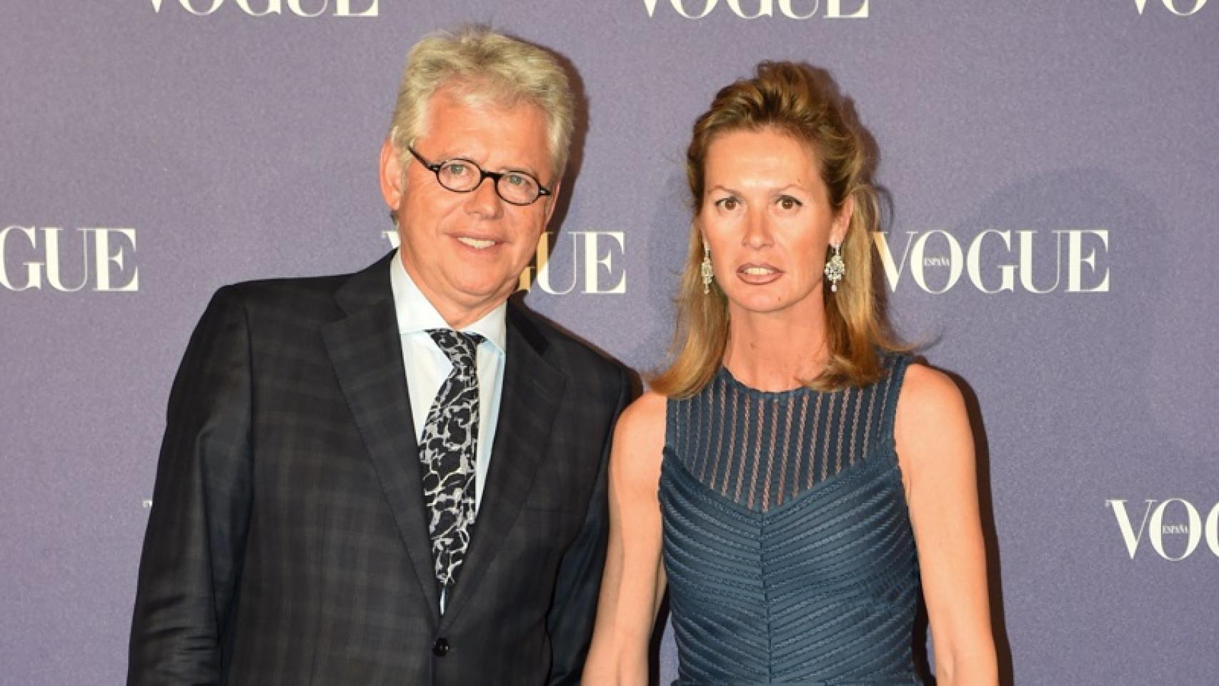 Esteban Rabat y Rosa Mairal en los premios Vogue Joyas