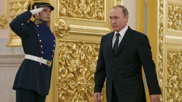 El presidente Putin este jueves en el Kremlin