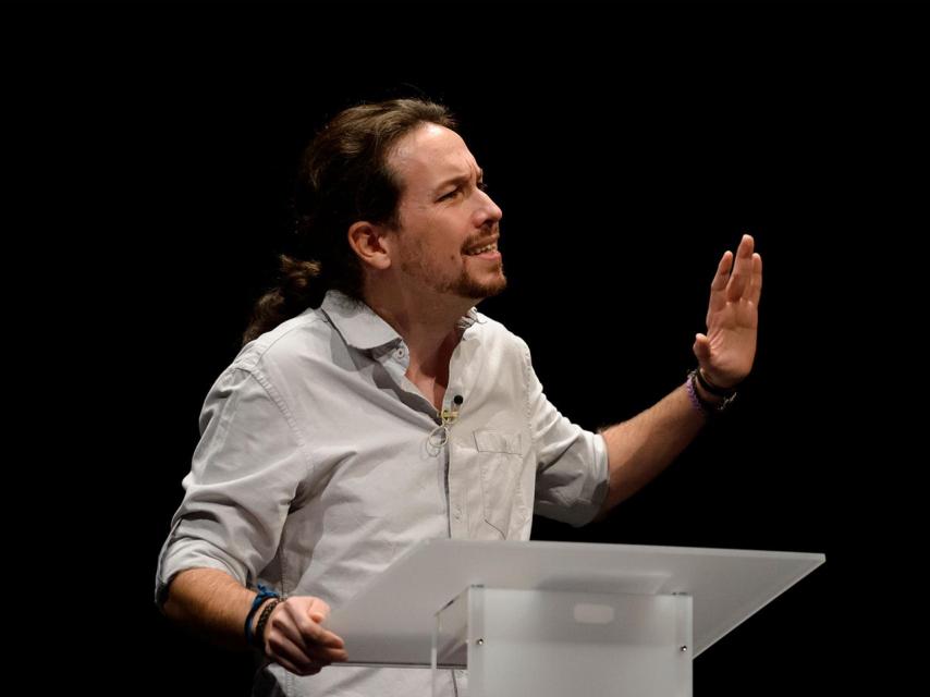 El líder de Podemos.