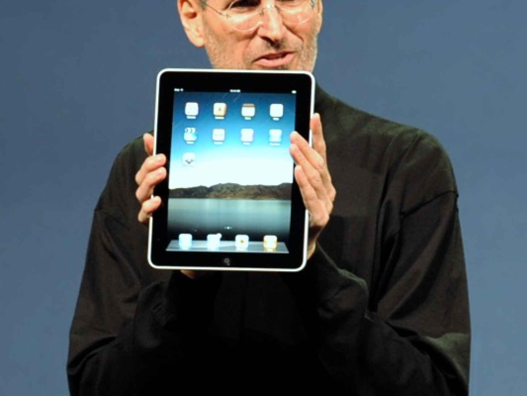Steve Jobs revolucionó el mercado con el iPad.