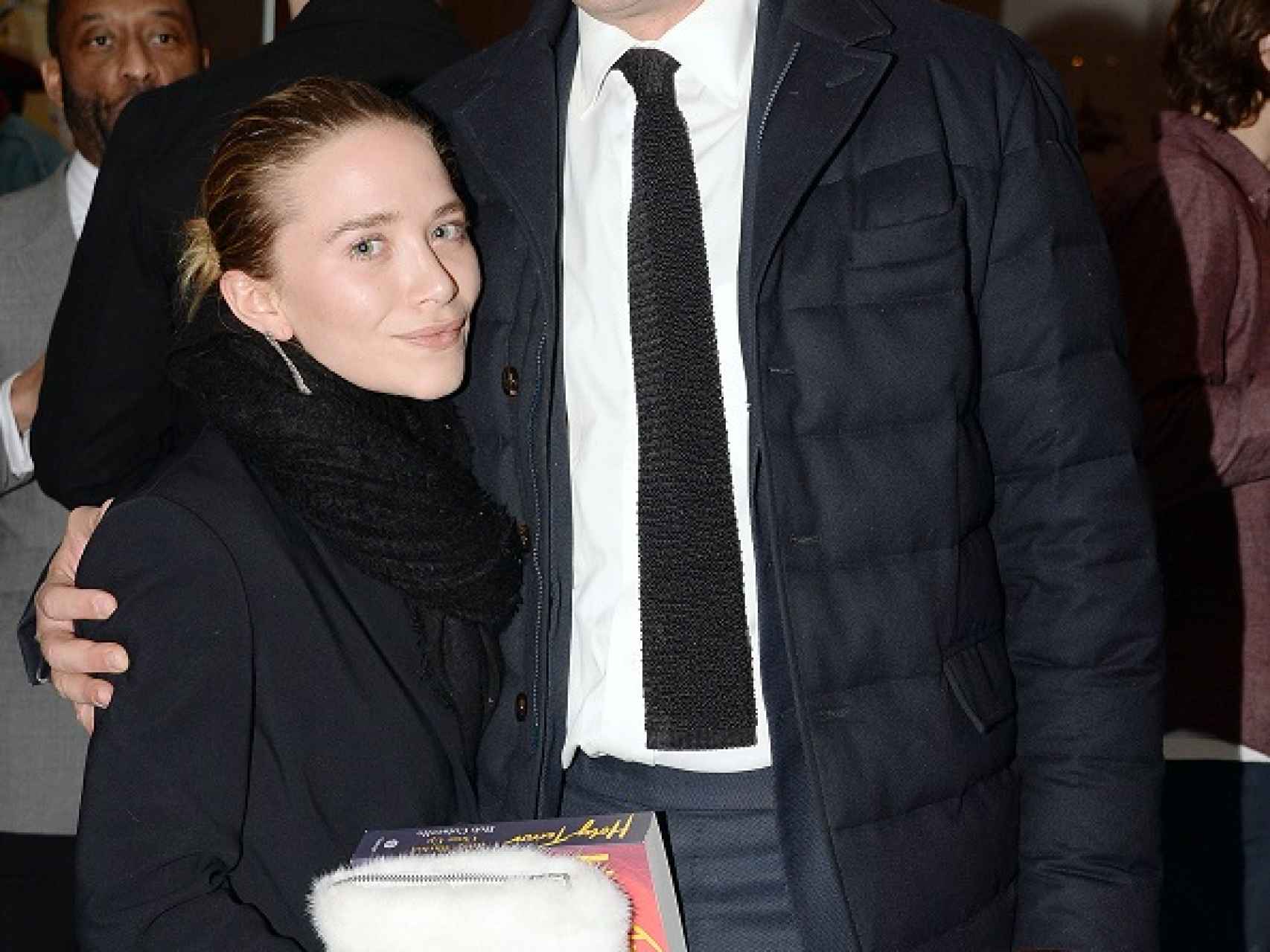 Mary Kate Olsen con Olivier Sarkozy en Nueva York