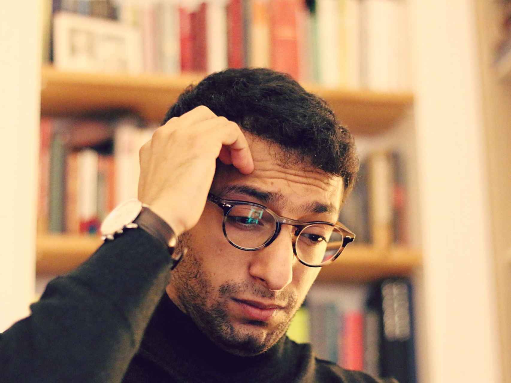 El poeta sirio Jan Pêt Khorto en una foto actual.
