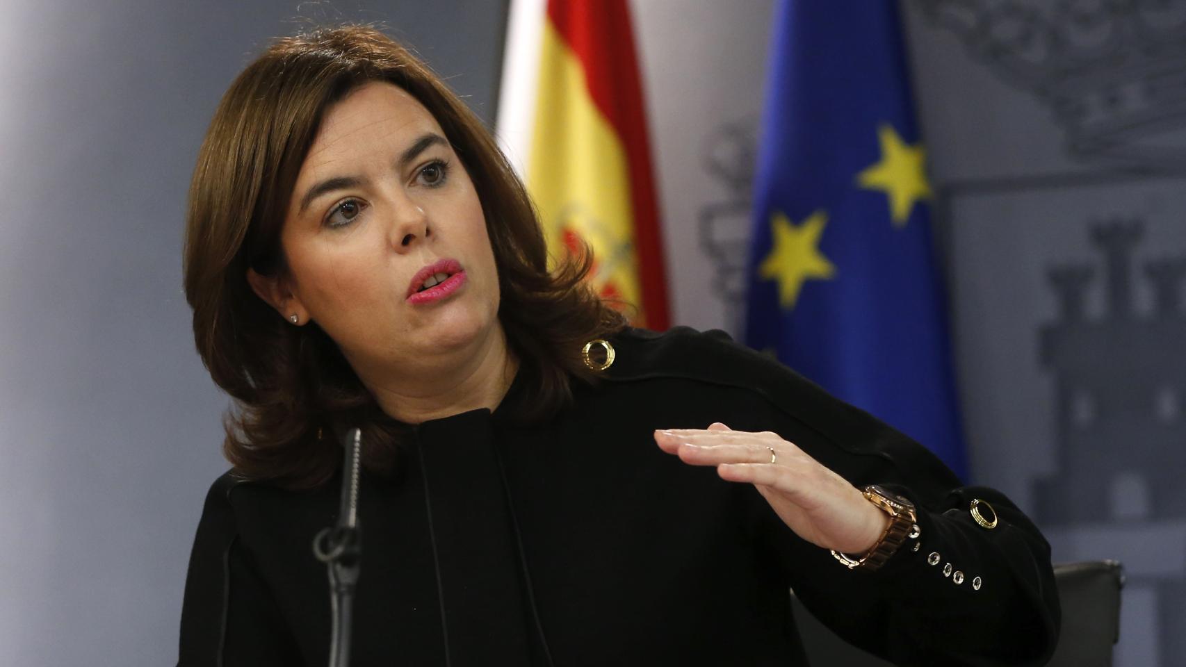 Soraya Sáenz de Santamaría.