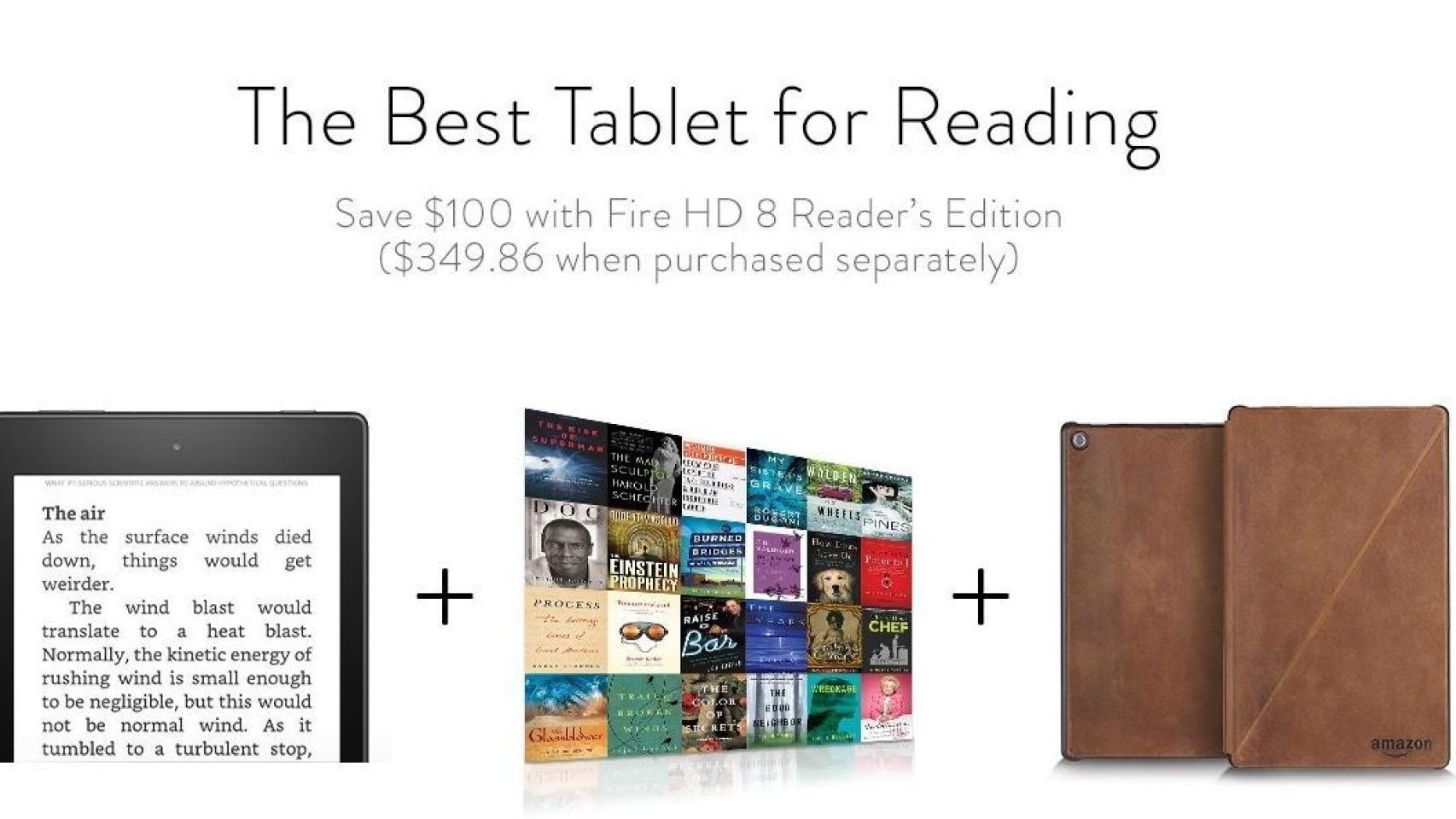 Kindle Fire Reader's Edition La mejor tablet para leer por las noches