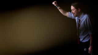 Pablo Iglesias, en un acto celebrado en Círculo de Bellas Artes de Madrid.