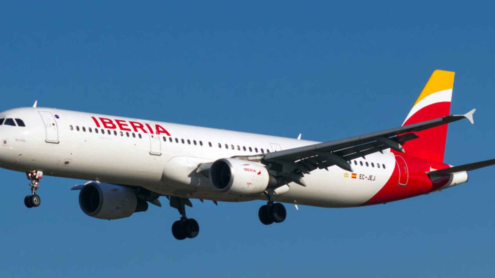 Avión de Iberia, en una imagen de archivo.