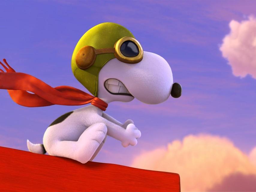 Snoopy, en un fotograma del filme
