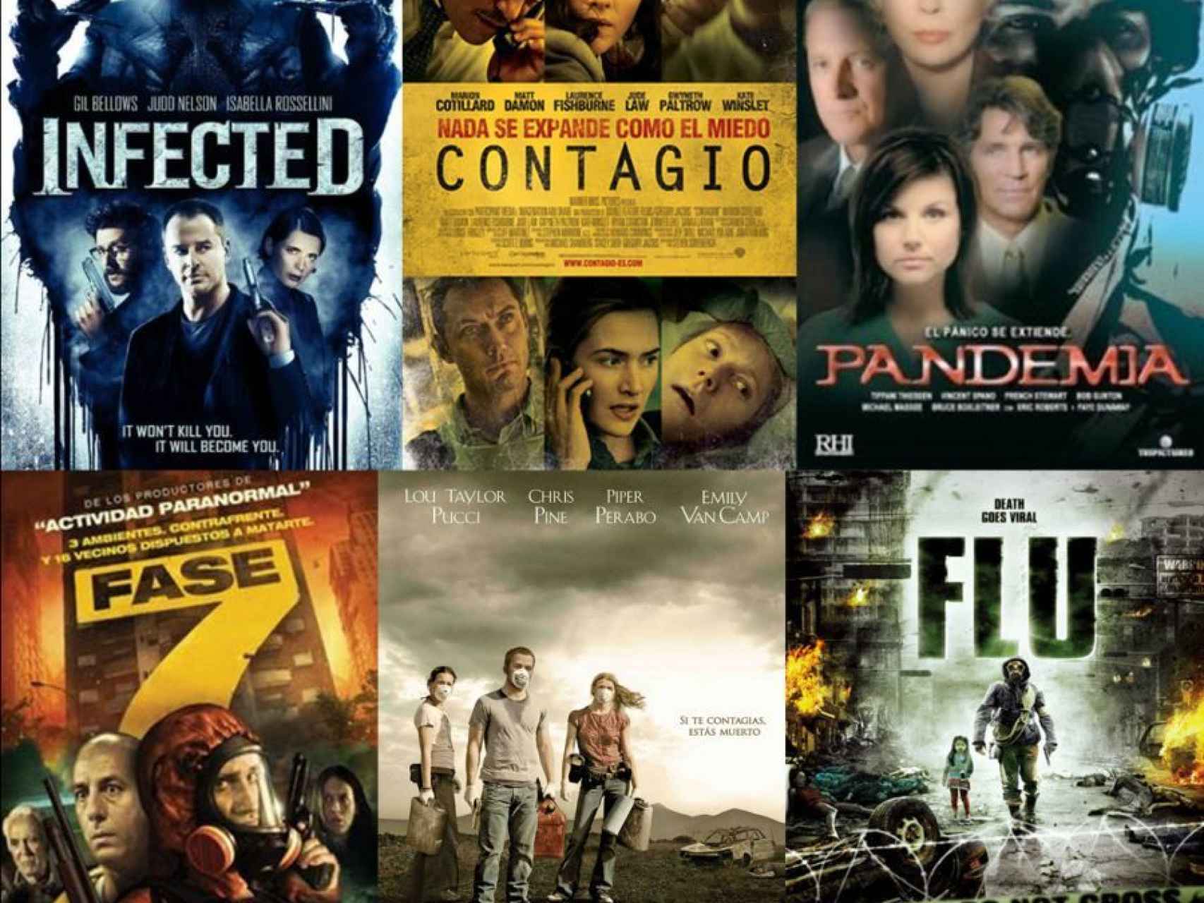 Se han producido docenas de películas sobre virus en los últimos años.