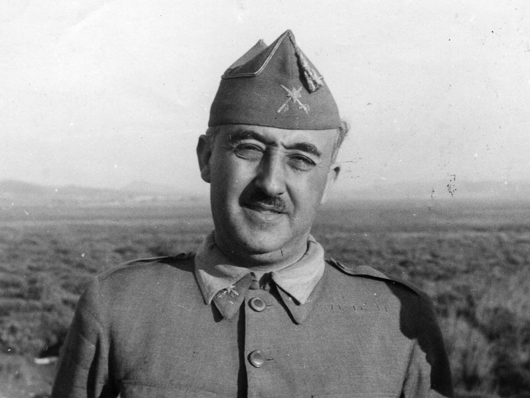 Francisco Franco, el 27 de agosto de 1937