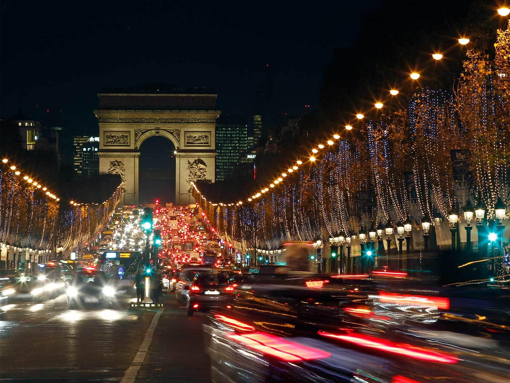 Los Campos Elíseos centrarán la celebración de Nochevieja en París.