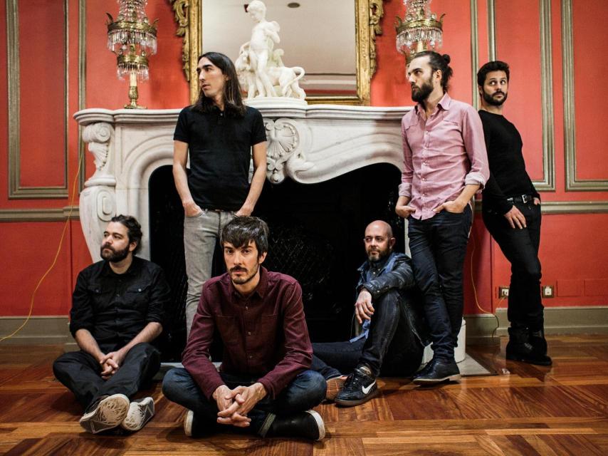 El grupo Vetusta Morla, durante una sesión para El Español.
