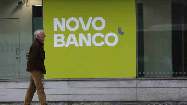 Una sucursal de Novo Banco en Lisboa