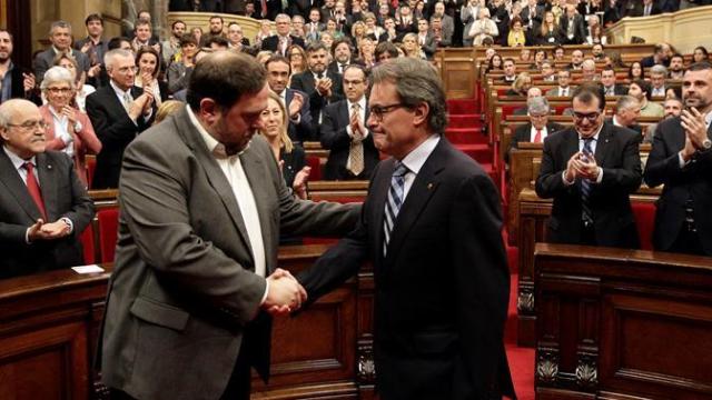 El vicepresidente del Govern, Oriol Junqueras