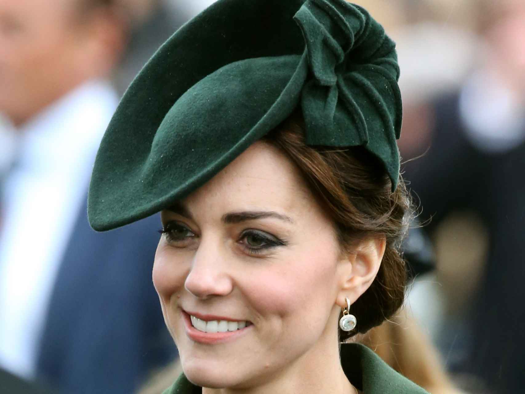 Kate Middleton en su última aparición pública